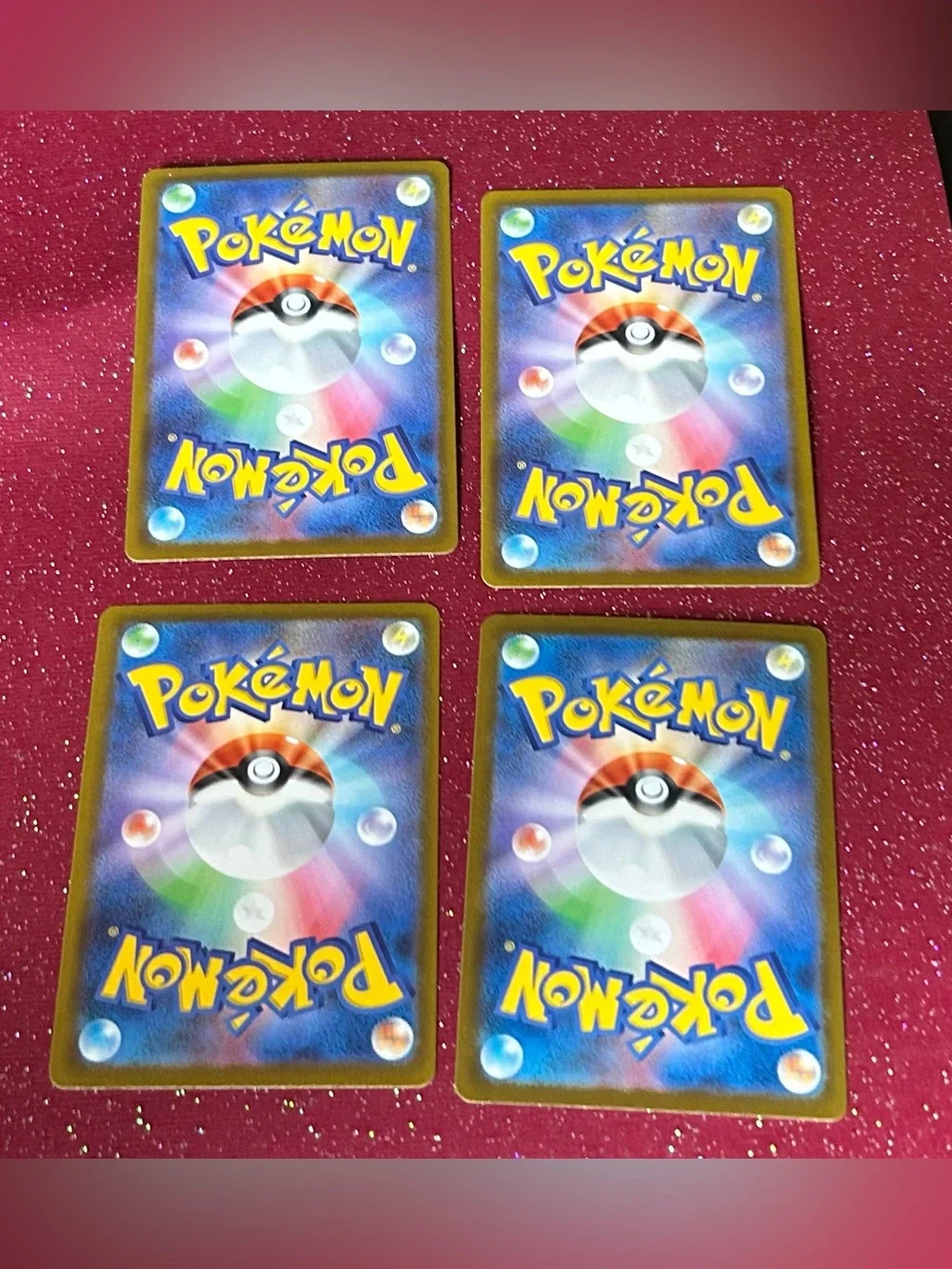 Abyss Eye Japanese Psychic-Type Pokémon 4-Card Lot